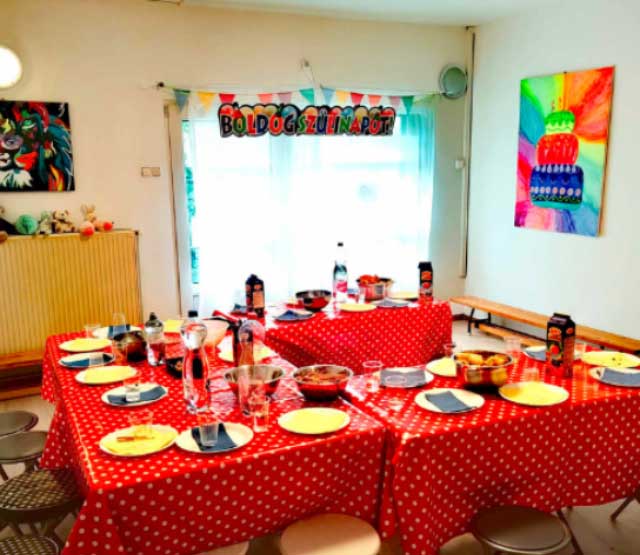 szülinapi zsúr helyszín